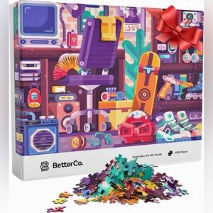 NWT BetterCo. "Remember the 90s" 1000-Piece Jigsaw